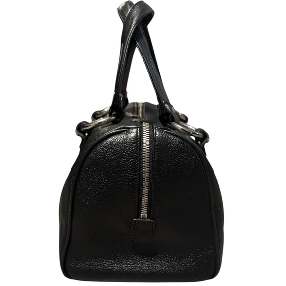 MCM Black Leather Satchel - Picture 5 of 10